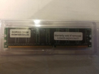 MDS256HA2MKAC0T2-333 256MB PC2700 DDR333 SDRAM 184pin Memory Module - Image 1 of 3