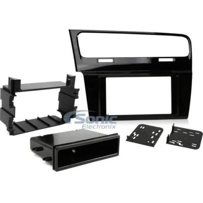 Novo! Kit de painel DIN único/duplo Metra 99-9013HG para 2015 - Up Volkswagen Golf - Imagem 1 de 4