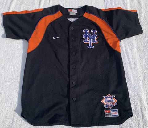 CARLOS BELTRÁN Gen MLB Merch NEW YORK METS #15 STITCHED Jersey by NIKE Youth Med Cover