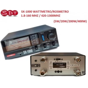 SX-1000 WATTMETRO/ROSMETRO 1.8-160 MHZ / 420-1300MHZ (5W/20W/200W/400W)  - Photo 1/1