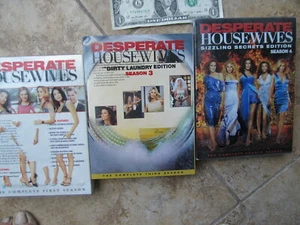 3 Full Years of DESPERATE HOUSEWIVES, Seasons 1, 3, 4 = 60 EPISODES - Picture 1 of 5
