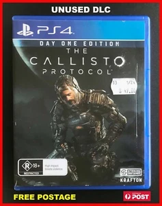 THE CALLISTO PROTOCOL Day One Edition Sony PlayStation PS4 PAL Game Unused DLC - Picture 1 of 9