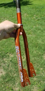 Vintage Raleigh 400 BMX Forks Unstamped. "R" Cutout on Drop Outs Old School Cool - Picture 1 of 18