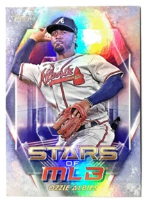 OZZIE ALBIES 2023 Topps Stars of MLB #SMLB-29 Atlanta Braves second baseman - Picture 1 of 3