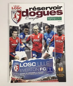 2014/15 Losc Lille v Everton Europa league Group Match official programme - Picture 1 of 4