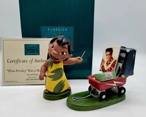 WDCC Disney Lilo and Stitch Figurine Elvis was a Model Citizen in Box with COA  - Picture 1 of 8