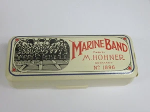 Hohner Marine Band #1896 harmonica-in case,new'old stock',several keys available - Picture 1 of 8