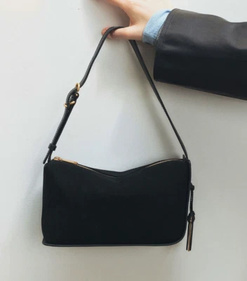 Bolso de Hombro JOY GRYSON Media Luna Gamuza LW4AD1740_10 / BOLSO NANA, Bolso de Gamuza Foto 1 de 4