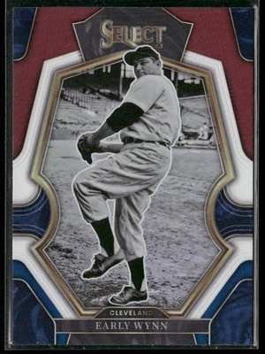 2023 Panini Select Early Wynn #114 Tri-Color Prizm Cleveland Indians - Image 1 of 2