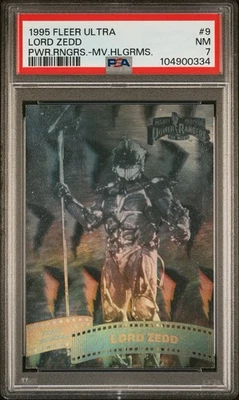 1995 Fleer Ultra Power Rangers Lord Zedd Hologram #9 PSA Graded - Image 1 of 2