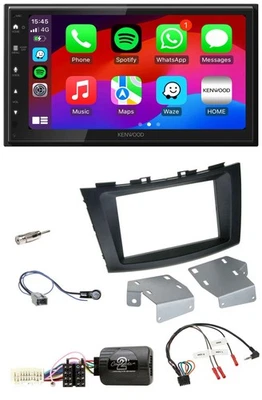 Kenwood Lenkrad USB DAB 2DIN Bluetooth Autoradio für Suzuki Swift ab 2011 - Bild 1 von 4