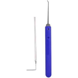 Praktisches Doppel Messgerät Edelstahl Picks Taschen-Multitool Lockpicking We... - Bild 1 von 2