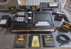 Colecovision Console Bundle Lot With Games Good Shape TESTED WORKING 