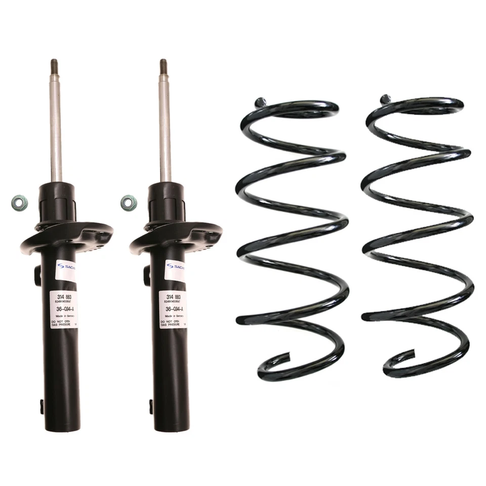 Kit de muelles helicoidales y puntales de suspensión delantera Sachs para Tiguan 2,0 L L L4 Foto 1 de 1