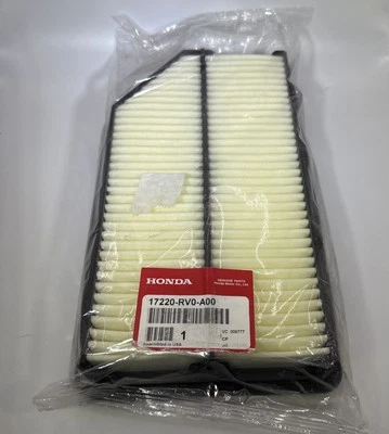Filtro de aire original del motor Honda Odyssey 2011-2017 17220-RV0-A00 OEM Foto 1 de 4