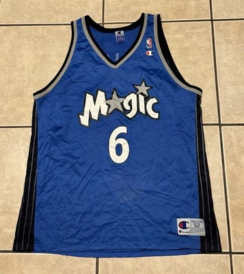 Camiseta deportiva vintage Y2K Patrick Ewing Champion 52 Orlando Magic Starks McGrady T-Mac  Foto 1 de 4