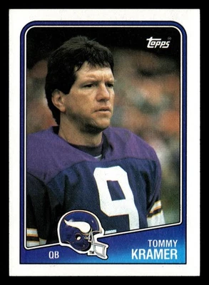 1988 Topps - Tommy Kramer #148 - Image 1 of 2