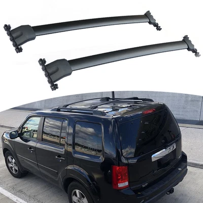 2PCS Crossbar Fit for Honda Pilot 2009-2015 Cross Bar Roof Rack Cargo Carrier - Image 1 of 4