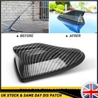 Carbon Fiber Black Shark Antenna Roof Fin Radio FM & AM Radio Antena Universal