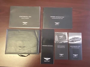 2008 BENTLEY CONTINENTAL GTC OWNERS MANUAL OEM USED - Picture 1 of 5