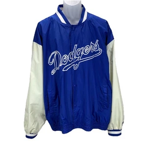 Vintage Pro Layer LA Dodger Jacket XXL Made for Foot Locker Blue MLB Zip Up - Picture 1 of 15