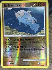 Relicanth SH8 Pokemon TCG 2009 Platin Supreme Victors Reverse Holo Shiny - Bild 1 von 2