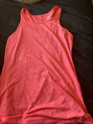 Champion Pink Salmon Activewear Tank Top Size Extra Small - Image 1 of 4