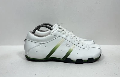 Tênis Diesel Evelyn Feminino Tamanho 10 Couro Verde Branco Retrô Y2K Vintage - Imagem 1 de 4