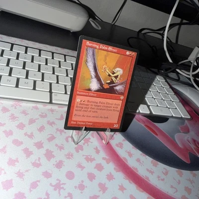 Burning Palm Efreet - Magic the Gathering MTG Mirage Single Card - Image 1 of 3