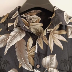Mens Campia Moda Button Up Shirt - Short Sleeve - Size L - Picture 1 of 6