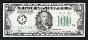 FR. 2153-I 1934-A $100 FRN FEDERAL RESERVE NOTE MINNEAPOLIS, MN GEM UNCIRCULATED - Picture 1 of 2