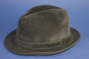 Roland Hut Fedora Gr. 56 dunkelgrau - Bild 1 von 8