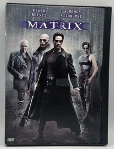 Matrix DVD KEnu Reeves Laurence Fishburne Free Shipping Tested 1999 - Picture 1 of 3