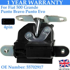 Tailgate Boot Lock Latch Catch For Fiat 500 Grande Punto Bravo Punto Evo LANCIA - Picture 1 of 7