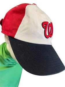 MLB Washington Nationals Fan Favorit Colour Blocked Baseball Mütze/Cap Strapback - Bild 1 von 7
