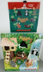 Vintage 1997 Fisher Price MacDonalds Happy Meals Store Display & Schild komplett - Bild 1 von 10