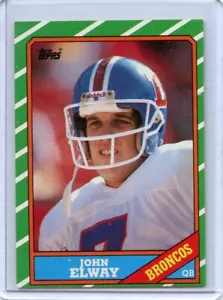1986 Topps FB John Elway Denver Broncos #112 βοΈπ₯π― EX - Foto 1 di 2