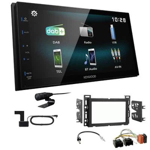 Kenwood Digital Autoradio DAB+ Bluetooth für Chevrolet Cobalt 2005-2010 schwarz - Bild 1 von 5