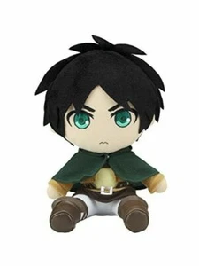 Gift Attack on Titan Plush Doll Series Eren Yeager 20cm Stuffed Toy  - Picture 1 of 3