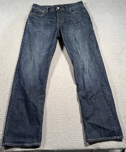 Lucky Brand Jeans Mens 32x31 Blue 329 Classic Straight Stretch Dark Wash - Picture 1 of 14