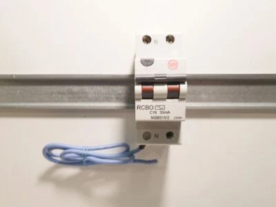 WYLEX NSBS 16A 30mA 2 pole type C, RCBO, NSBS16/2 NEW - Image 1 of 4