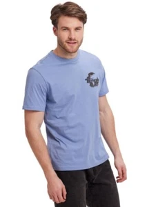 Camiseta azul genuina Yamaha 25 'Adventure' para hombre - Imagen 1 de 2
