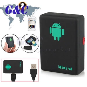 Mini A8 GPS Tracker Locator Car Kid Tracking Device Anti-theft Outdoor New - Picture 1 of 19