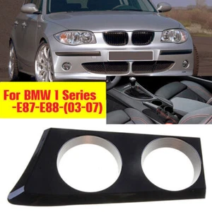 1x Gloss Black Cup Holder LHD Trim Accessories For BMW 1 Series 116i E82 E87 E88 - Picture 1 of 7