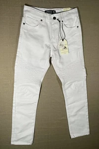NEW Trestles Supply Co Youth Jeans Size 10 White Denim Pants CA Republic - Picture 1 of 6