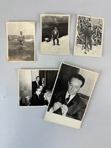 Menge 5 Vintage LIEBESBRIEF Fotos hübscher sportlicher romantischer Muskelmann - Bild 1 von 7