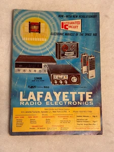 Lafayette Radio Elektronik Katalog - 1968 - guter Zustand - Bild 1 von 3