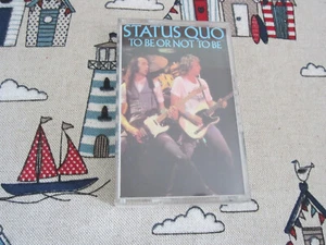 STATUS QUO TO BE OR NOT TO BE 1980 CONTOUR AUDIO CASSETTE ALBUM - Picture 1 of 6