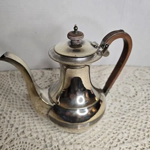 Antike viktorianische Sheffield Silber Teller Teekanne - Bild 1 von 11