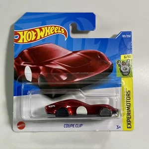 2022 Hot Wheels Coupe (Keychain) Clip 1:64 Neu für 2022 Red Short Card - Bild 1 von 9